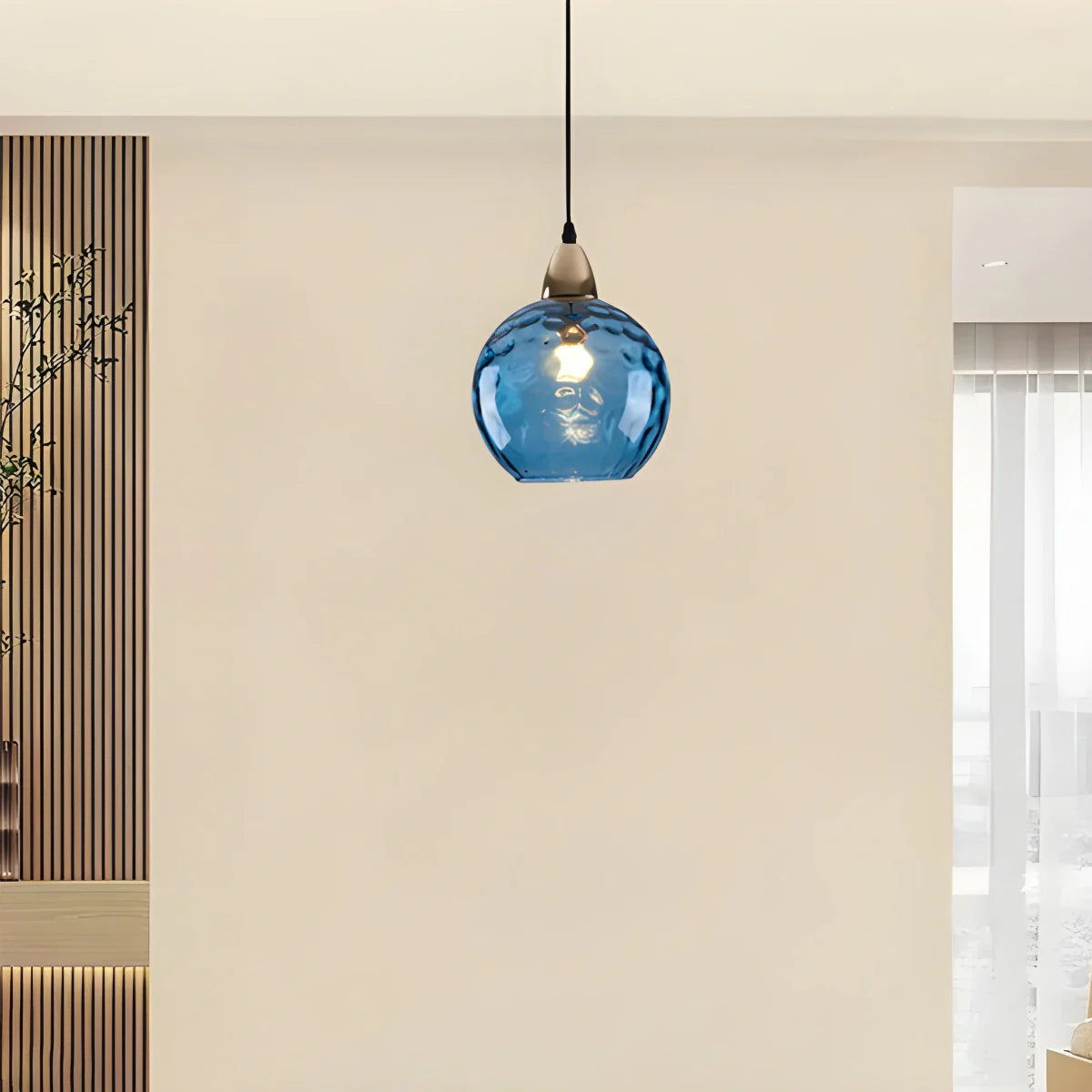 Feyran Colorful Glass Ball Pendant Light for Living Room