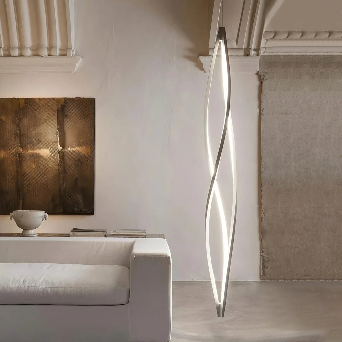 Feyran Helix Horizonta & Vertica Pendant Light