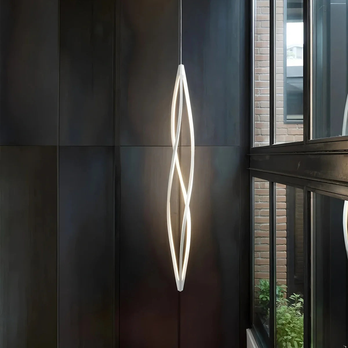 Feyran Helix Horizonta & Vertica Pendant Light