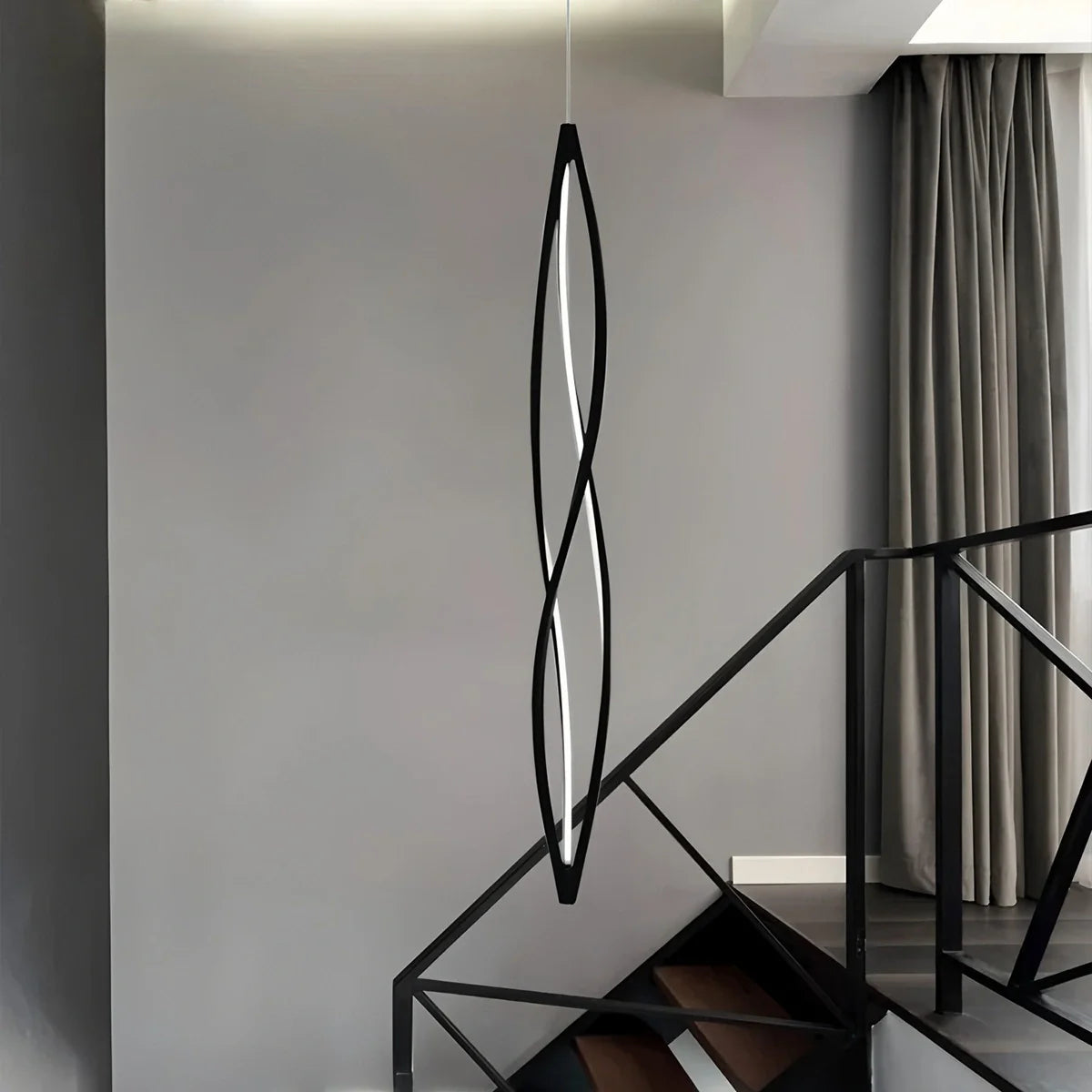Feyran Helix Horizonta & Vertica Pendant Light