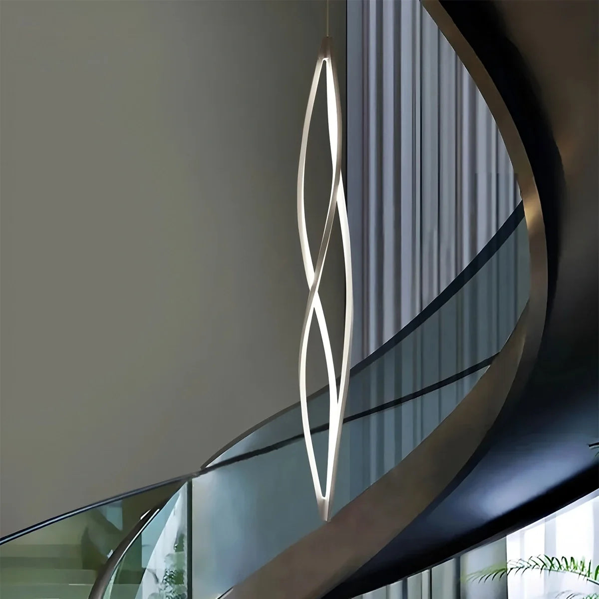 Feyran Helix Horizonta & Vertica Pendant Light