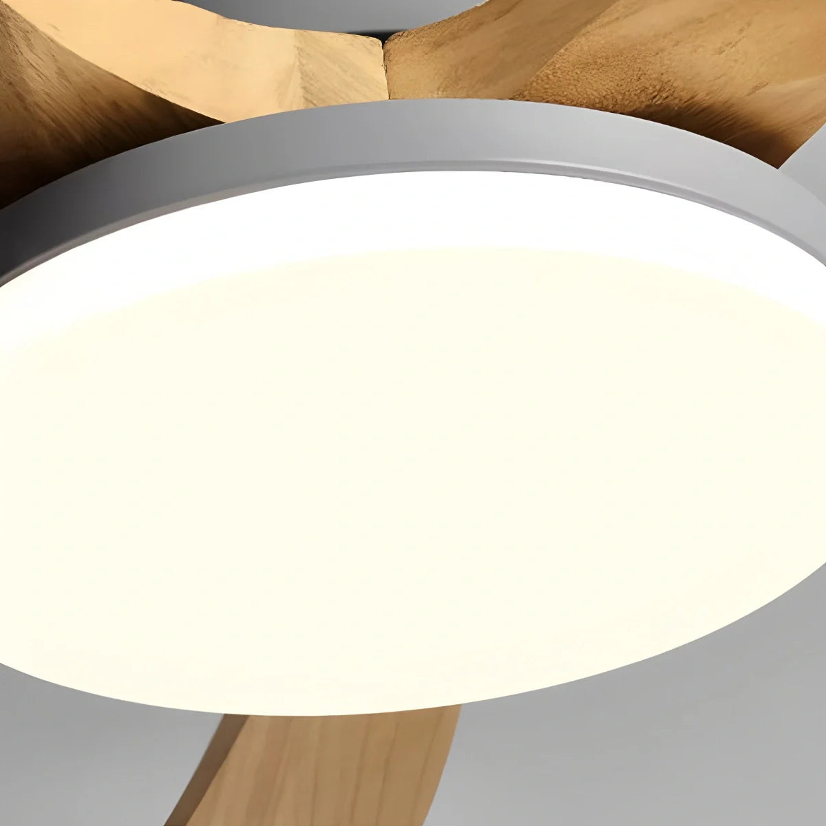 Feyran High Wind Solid Wood Ceiling Fan Light
