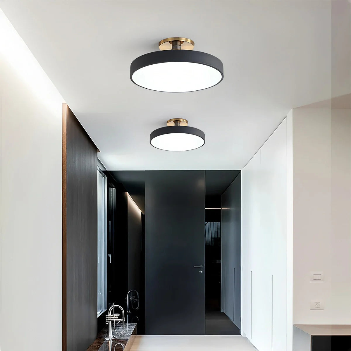 Feyran Isla Flush Mount Ceiling Lamp for Bedroom
