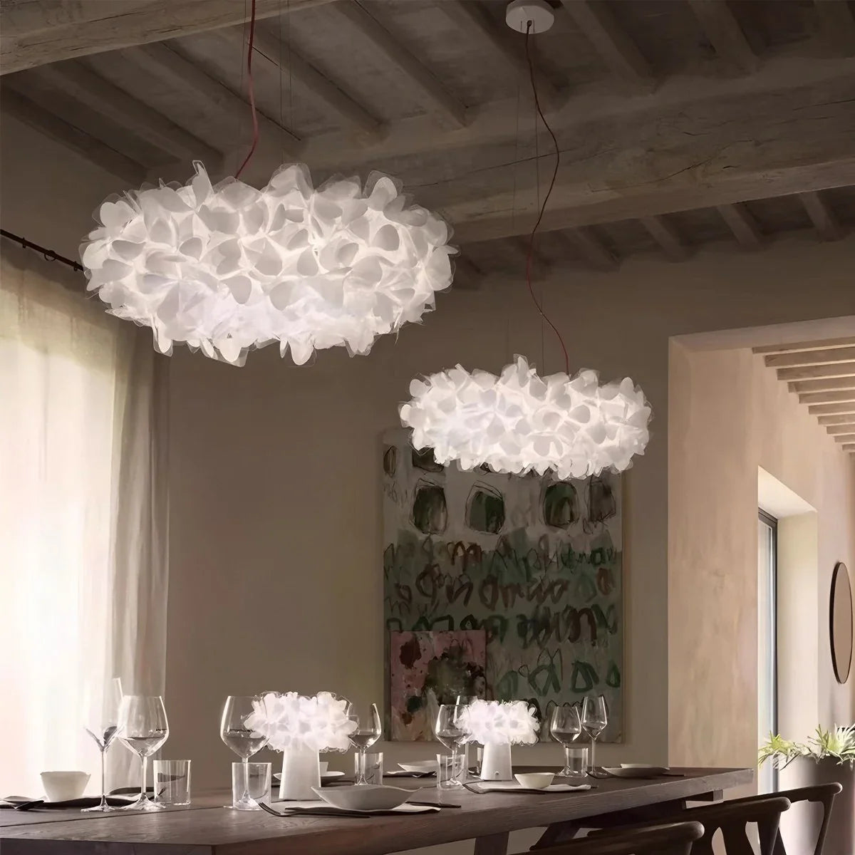Feyran Italian Creative Petal Chandelier for Bedroom