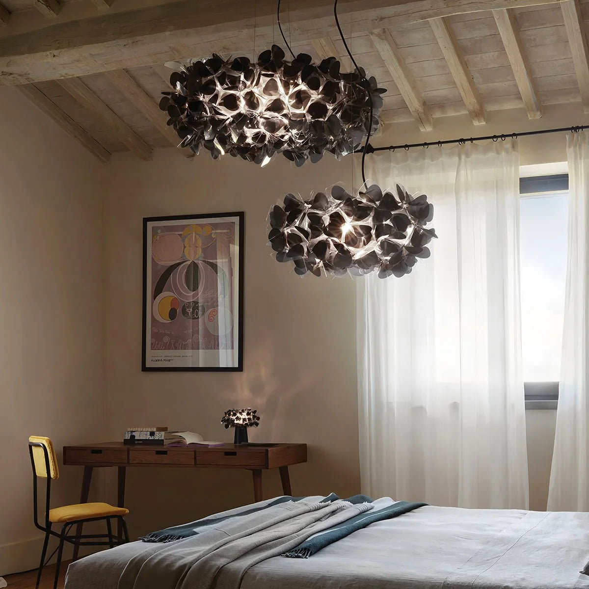 Feyran Italian Creative Petal Chandelier for Bedroom