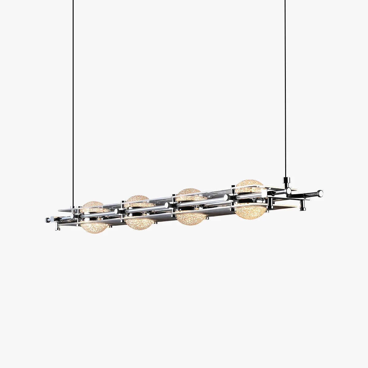 Feyran Italian Light Luxury Long Planetary Pendant Light
