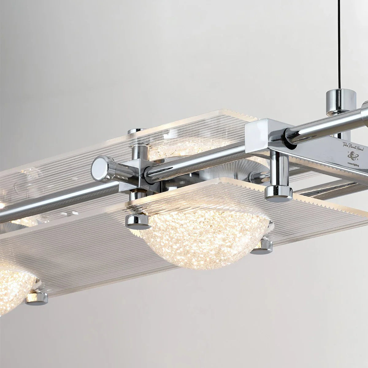 Feyran Italian Light Luxury Long Planetary Pendant Light