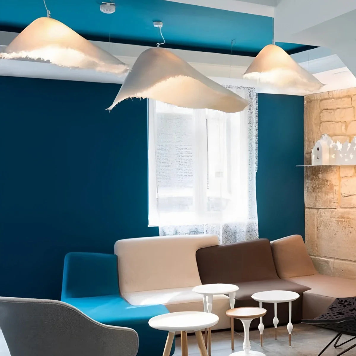 Feyran Jairo Sculptural Resin Pendant Light