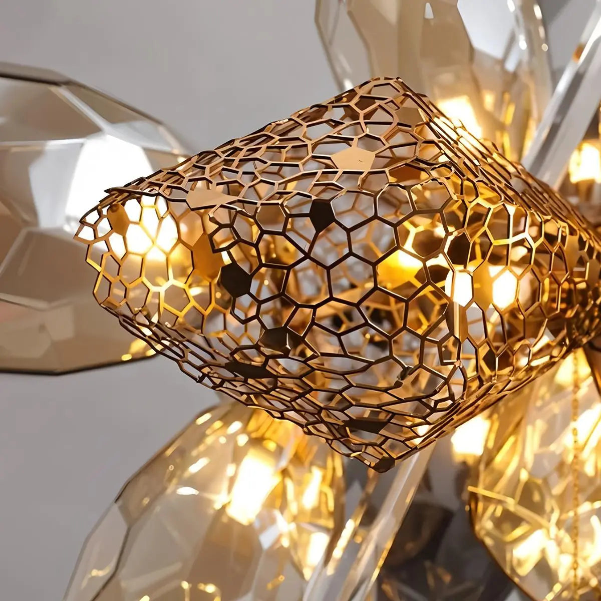 Feyran Kallisto Sculptural Glass Chandelier for Dining Room