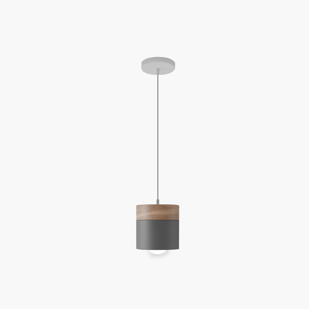 Feyran Laetus Modern Wood Accent Pendant Light