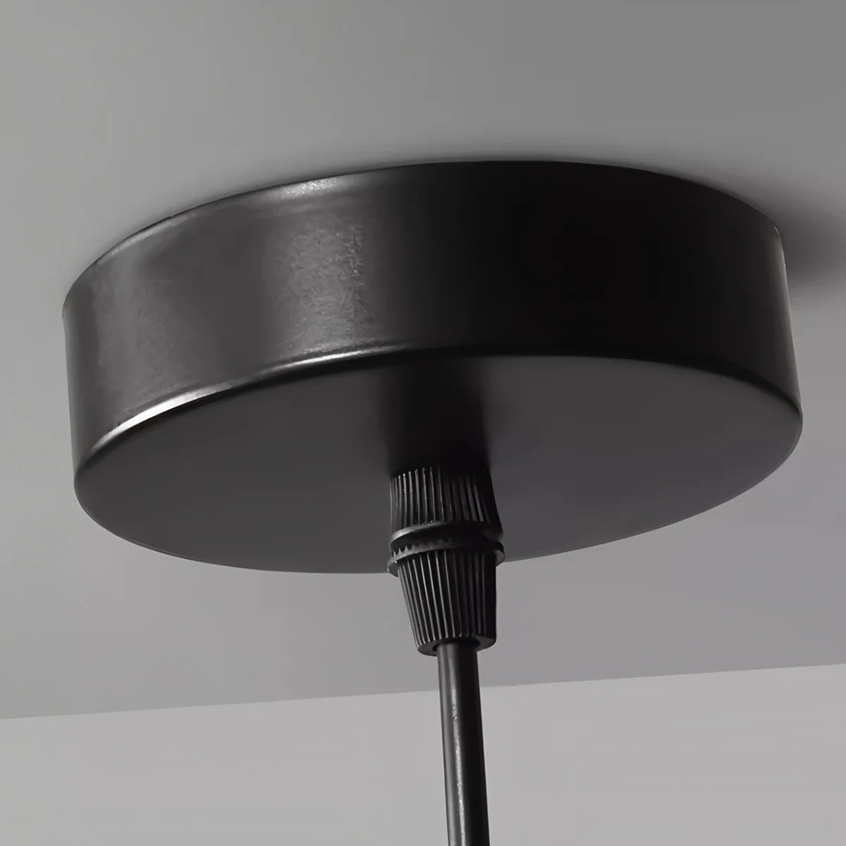 Feyran Smoky Grey Glass Pendant Light
