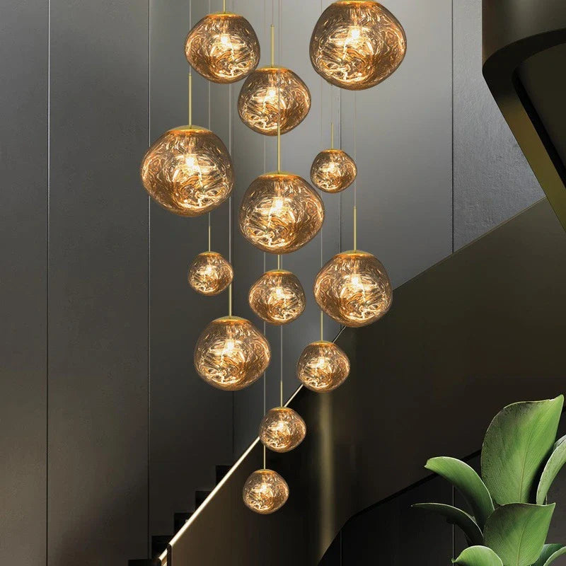 Feyran Large Lava Chandelier Customization
