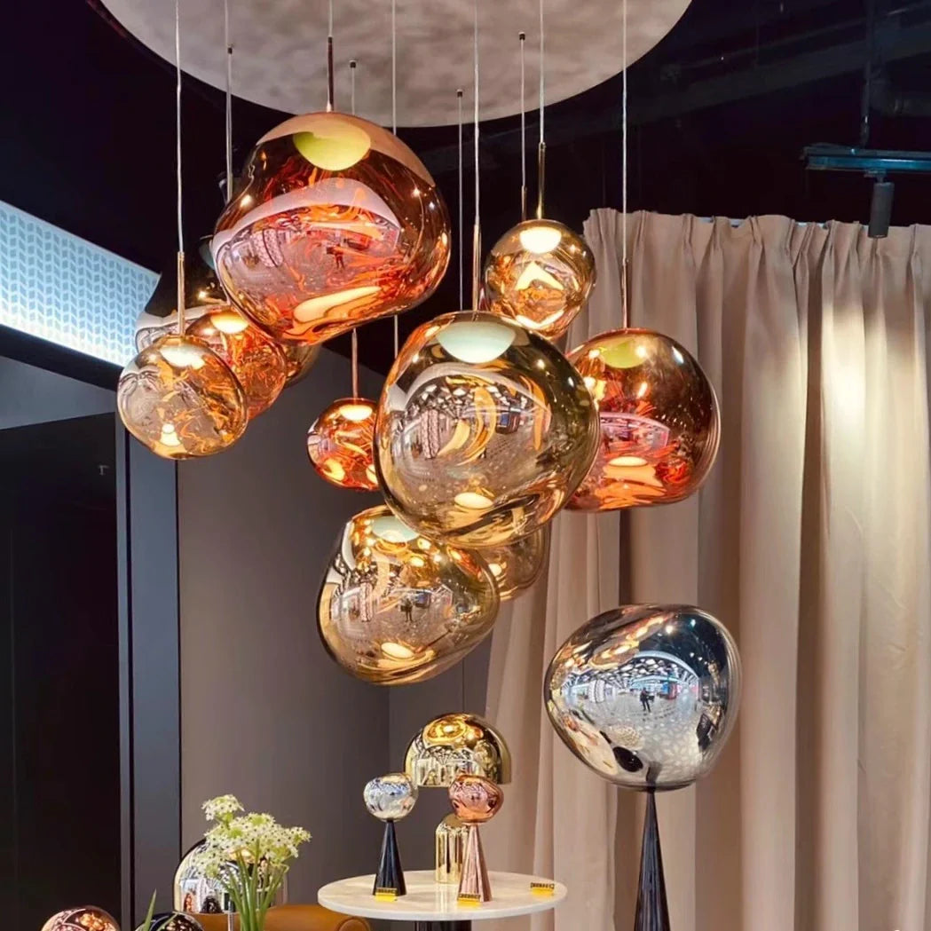 Feyran Large Lava Chandelier Customization