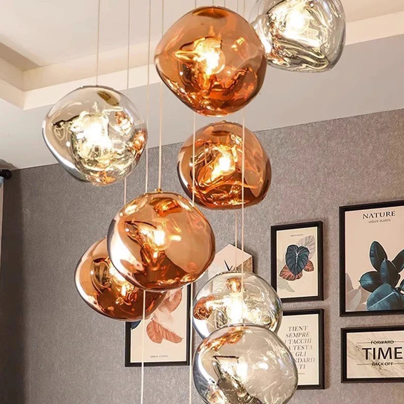 Feyran Large Lava Chandelier Customization