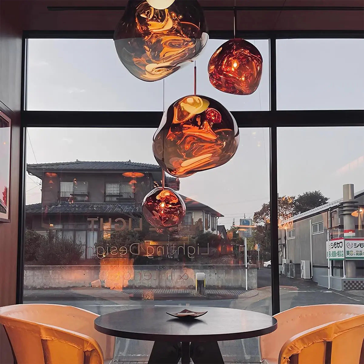 Feyran Lava Drops Minimalist Chandelier