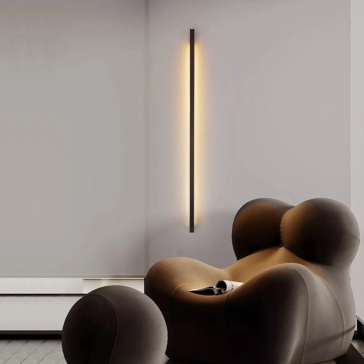 Feyran Long Linear Stairwell Wall Sconce
