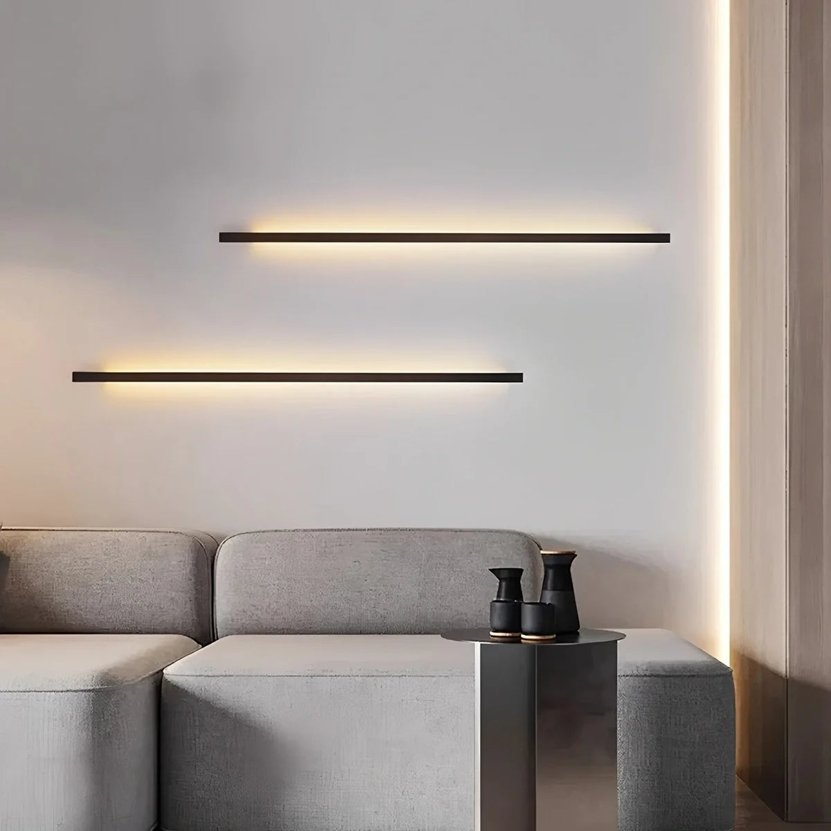 Feyran Long Linear Stairwell Wall Sconce