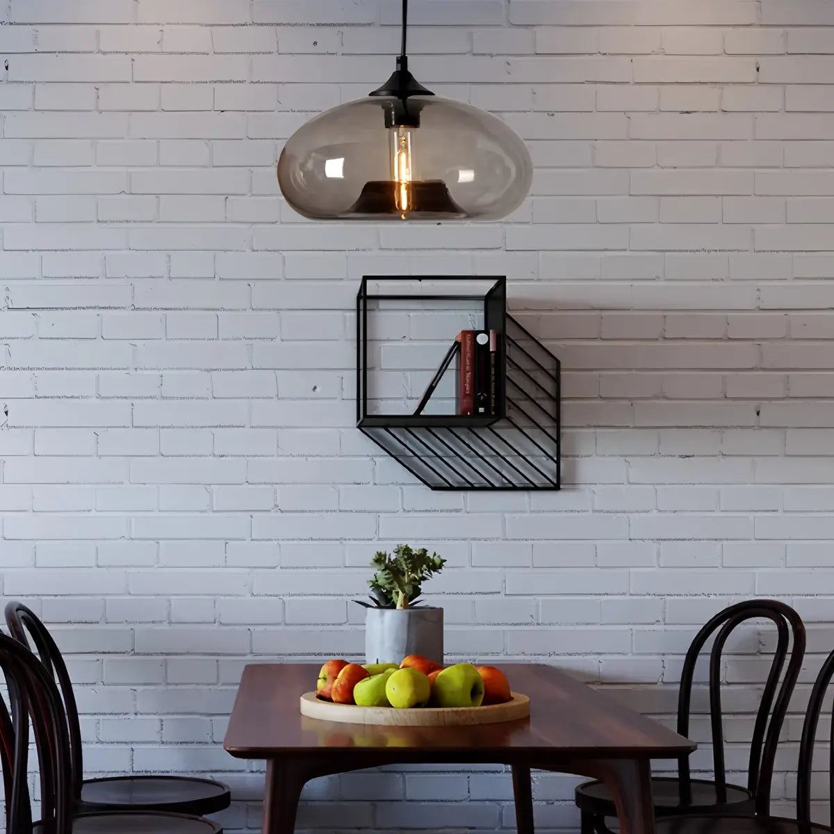 Feyran Colorful Glass Pendant Light for Dining Area