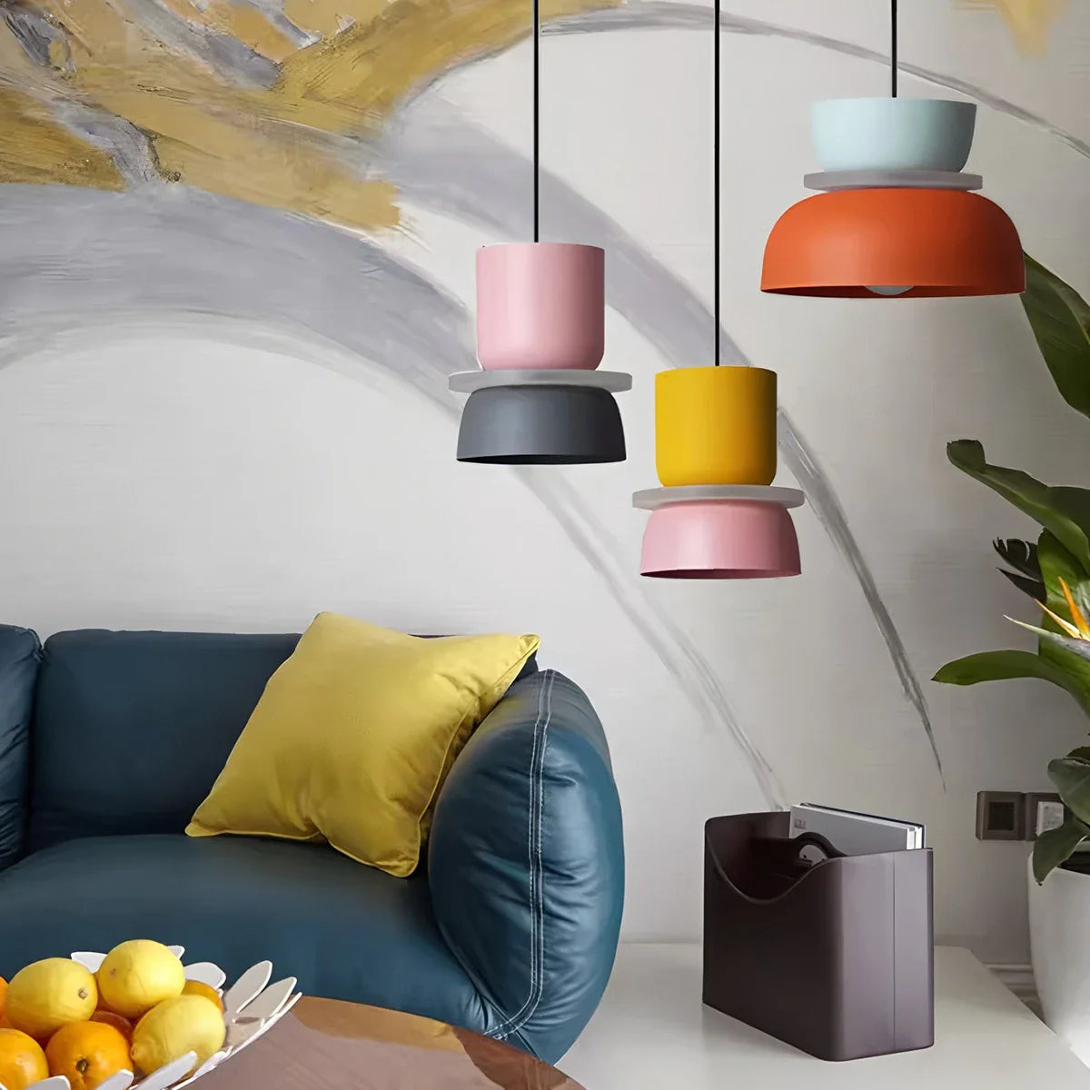 Feyran Macaron Pendant Light for Dining Room