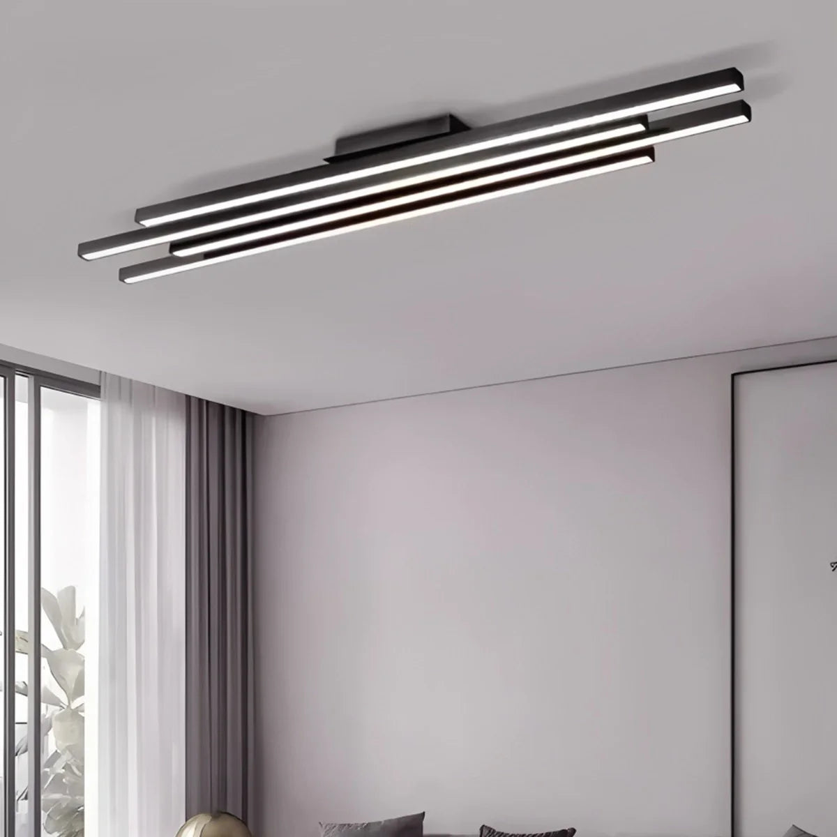 Feyran Linear Multi-Bar LED Pendant Light