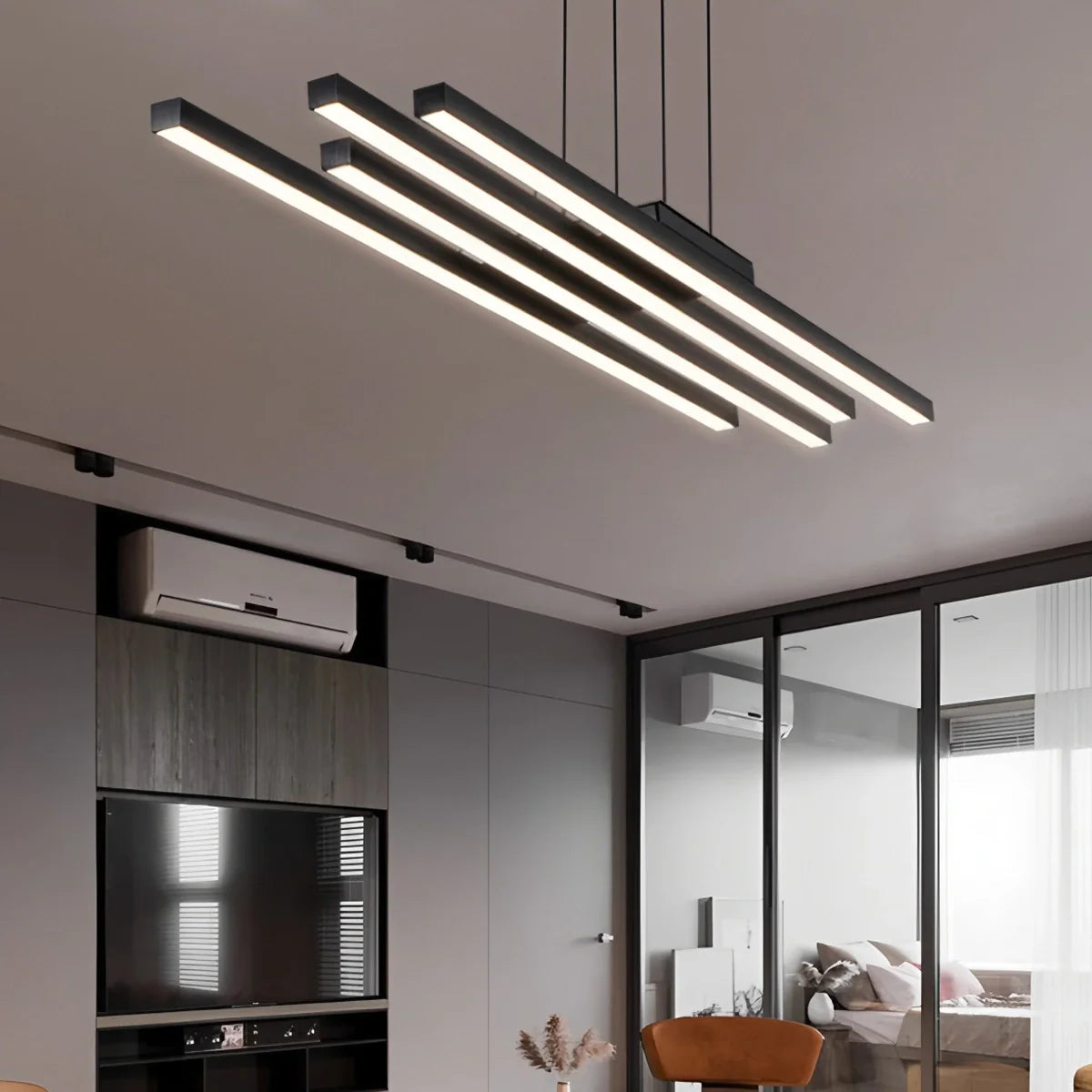 Feyran Linear Multi-Bar LED Pendant Light