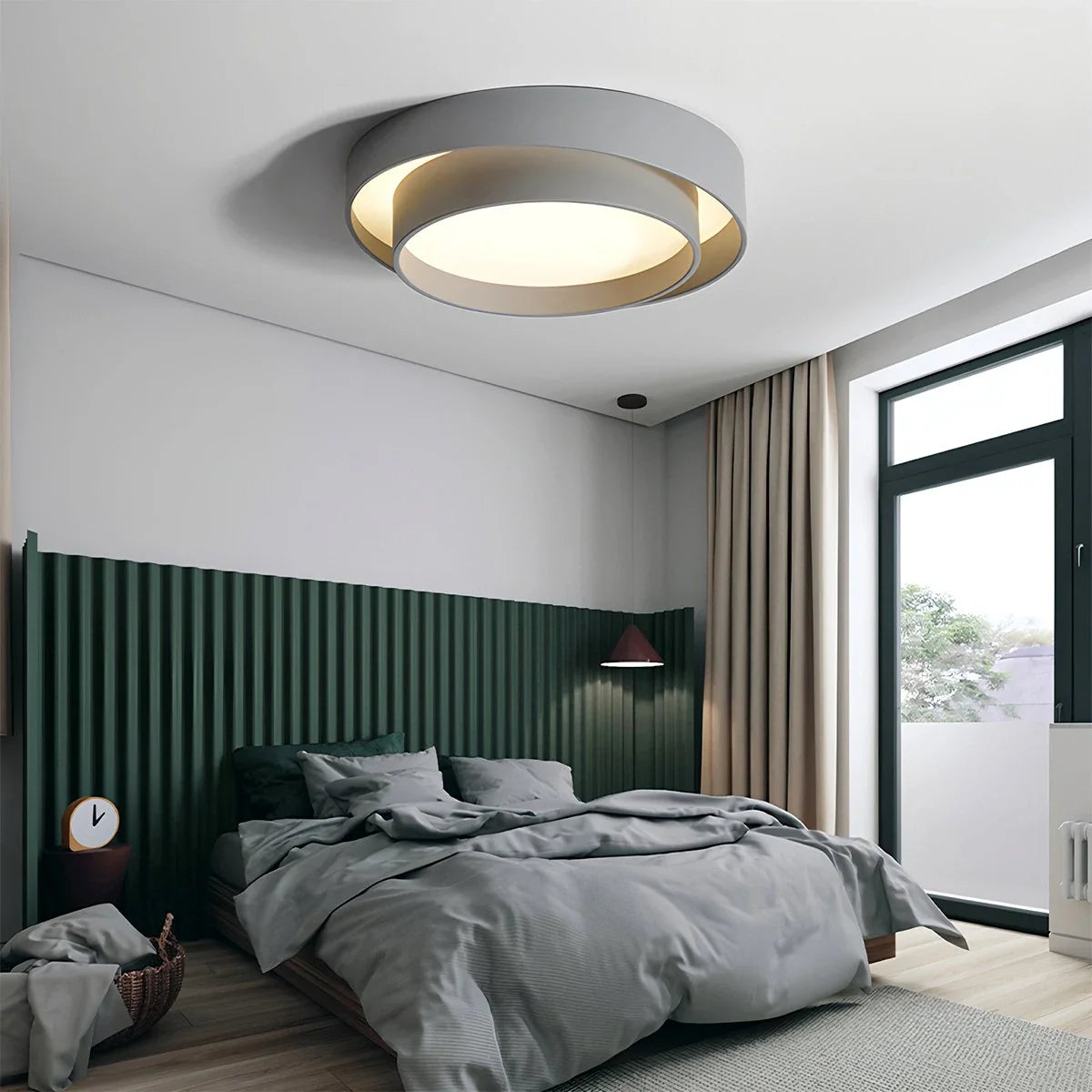 Feyran Melody Circular Ceiling Lamp for Bedroom