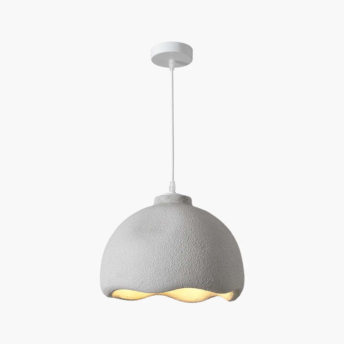 Feyran Micro Cement Pendant Light for Kitchen Dining Area