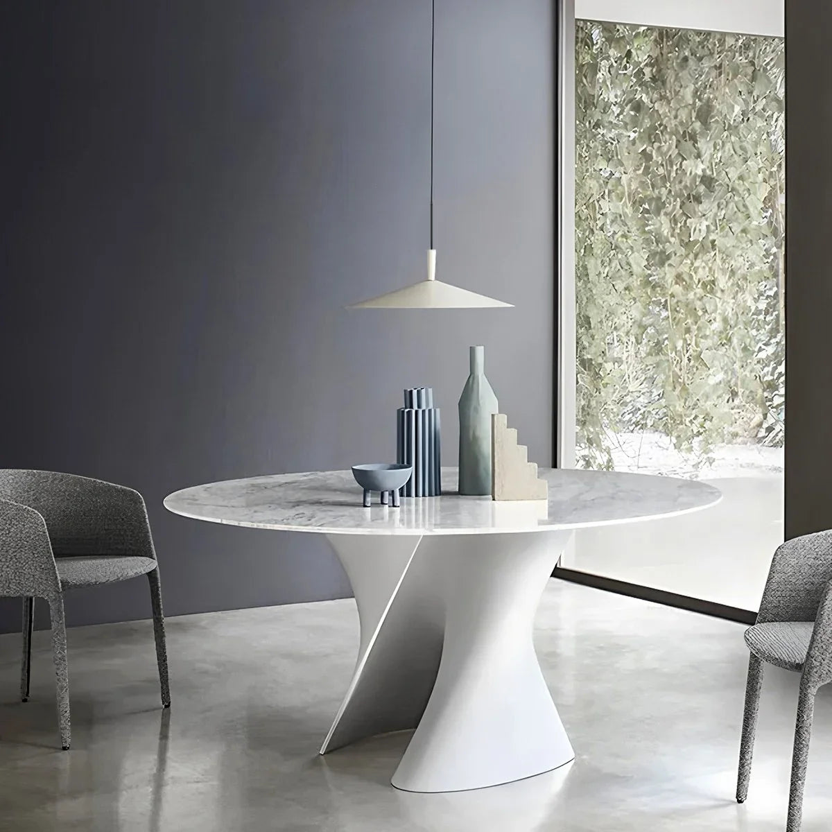Feyran Minimalist Flying Saucer Pendant Light for Dining Room