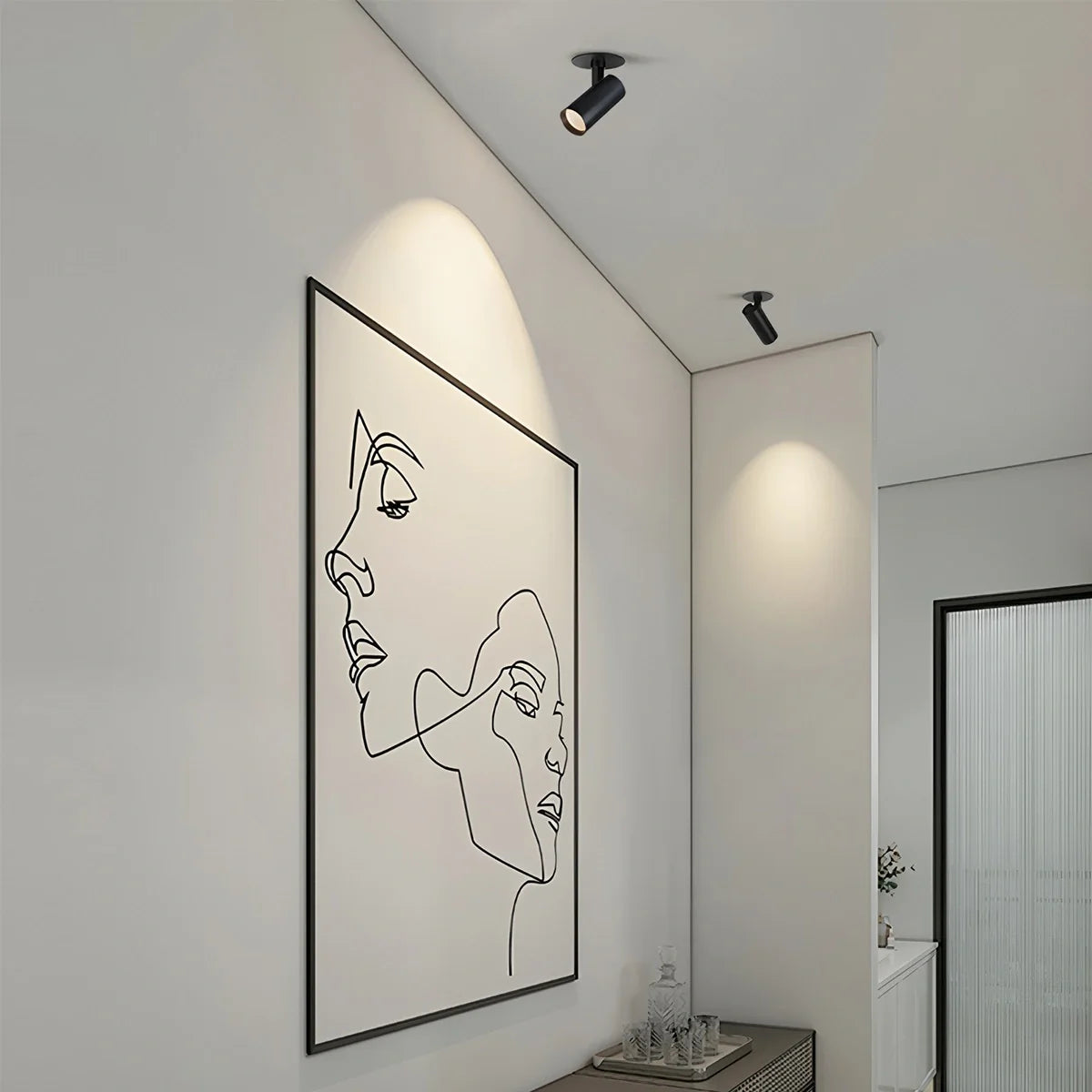 Feyran Minimalist LED Ceiling Spotlight for Living Room