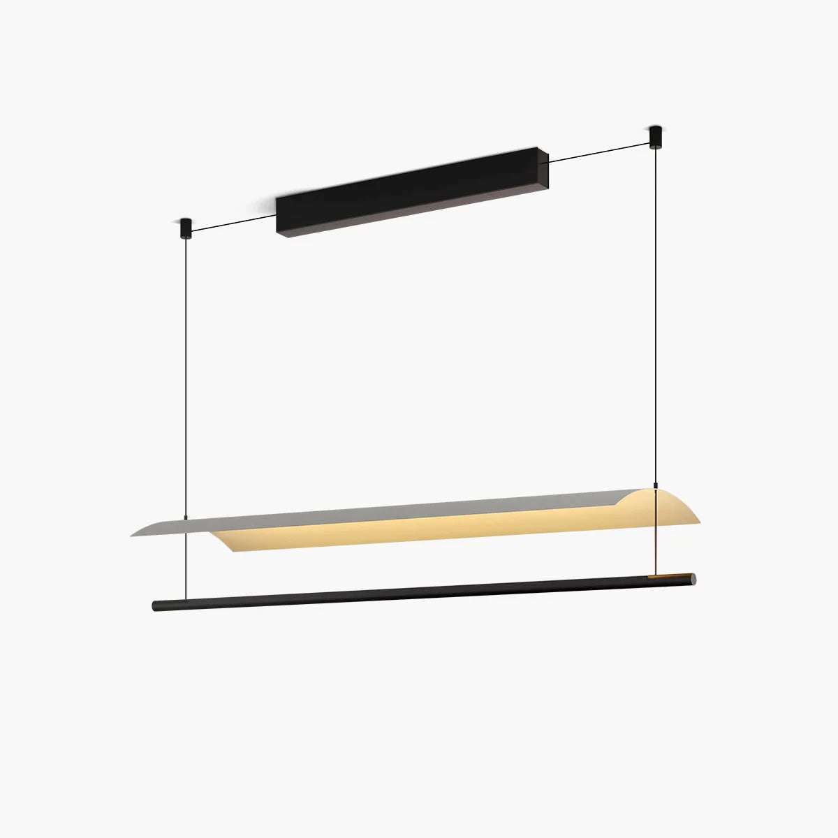 Feyran Minimalist Tile Shape Dining Room Pendant Light