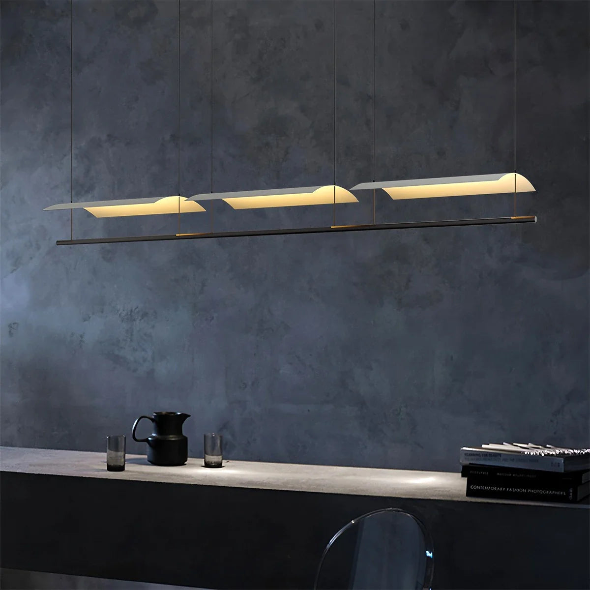 Feyran Minimalist Tile Shape Dining Room Pendant Light