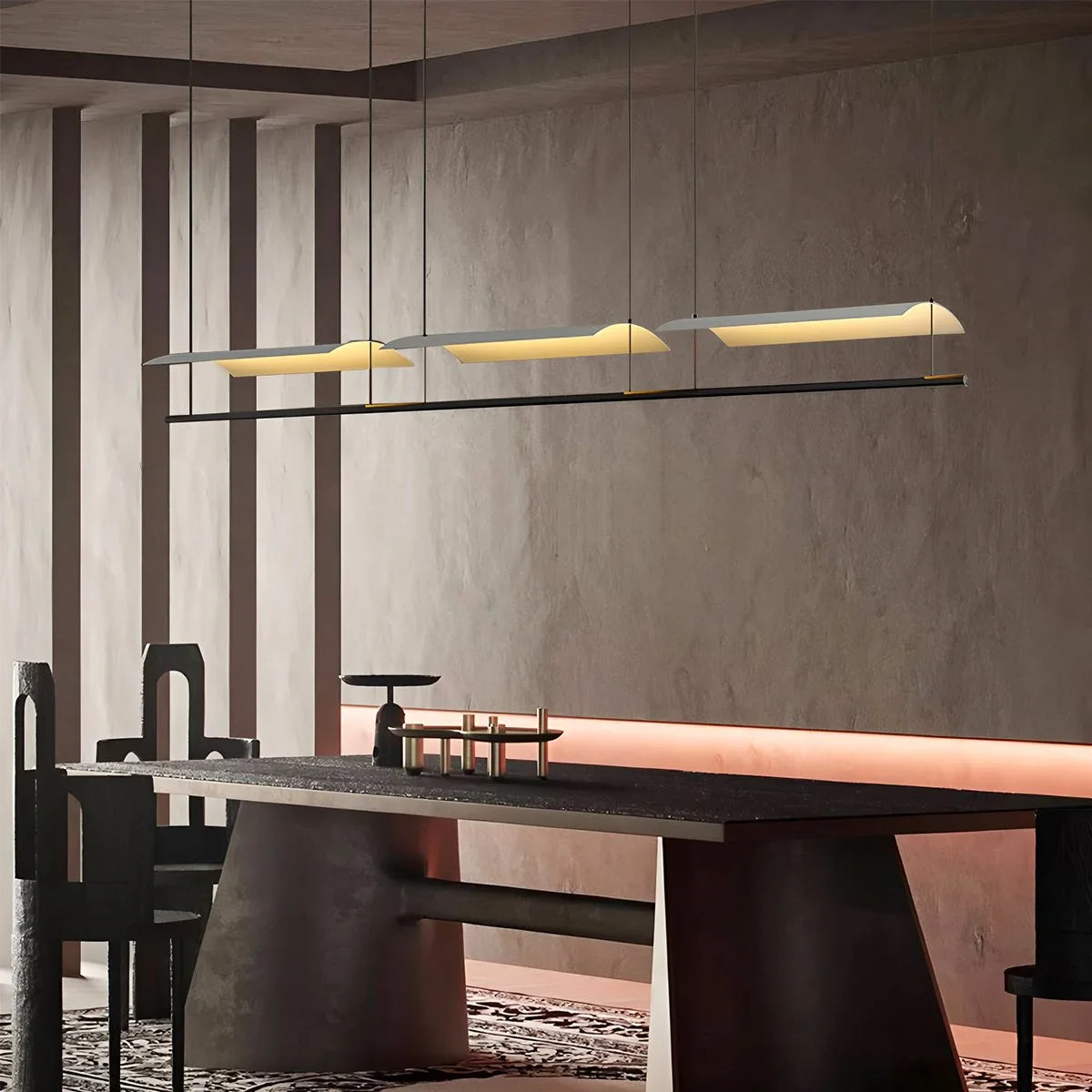 Feyran Minimalist Tile Shape Dining Room Pendant Light