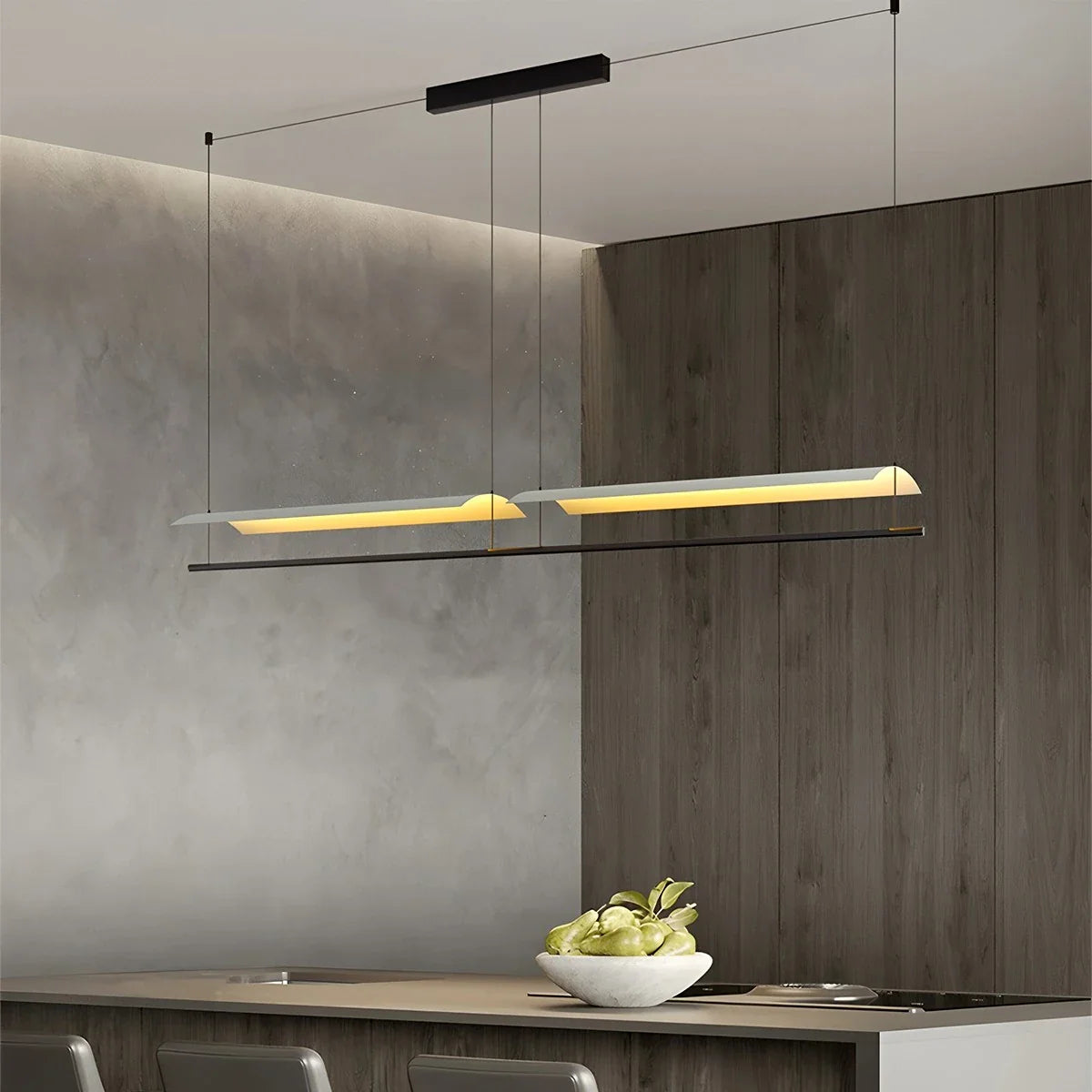 Feyran Minimalist Tile Shape Dining Room Pendant Light