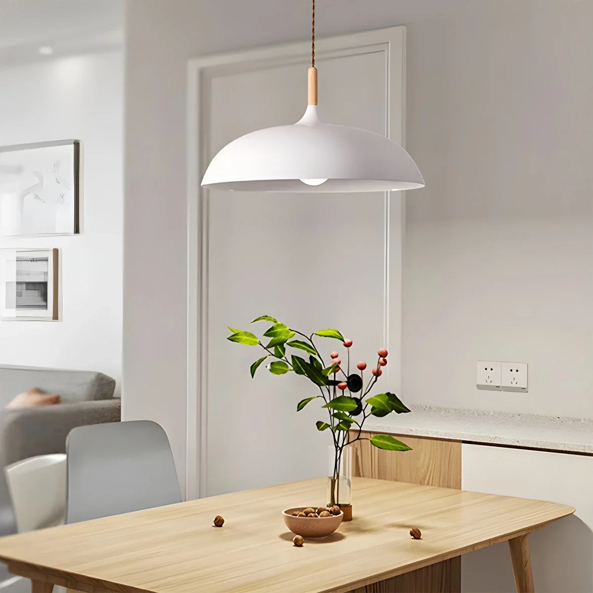 Feyran Modern Dome Macaron Pendant Light for Kitchen Island