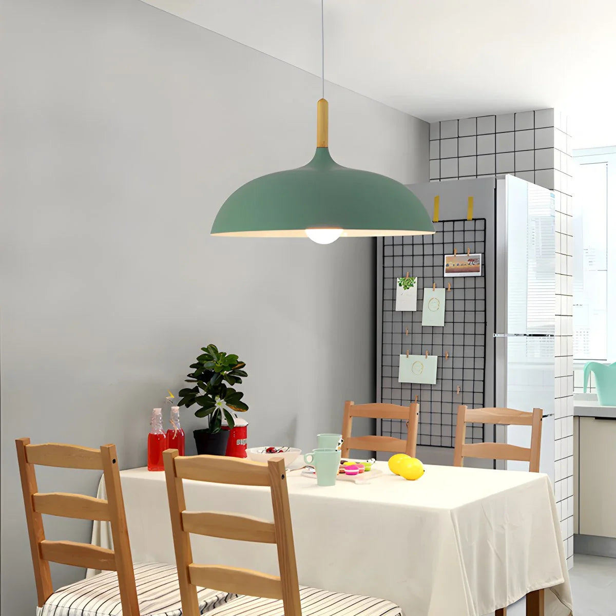 Feyran Modern Dome Macaron Pendant Light for Kitchen Island