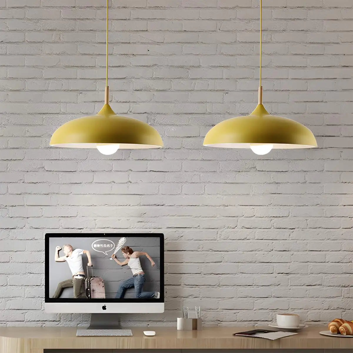 Feyran Modern Dome Macaron Pendant Light for Kitchen Island