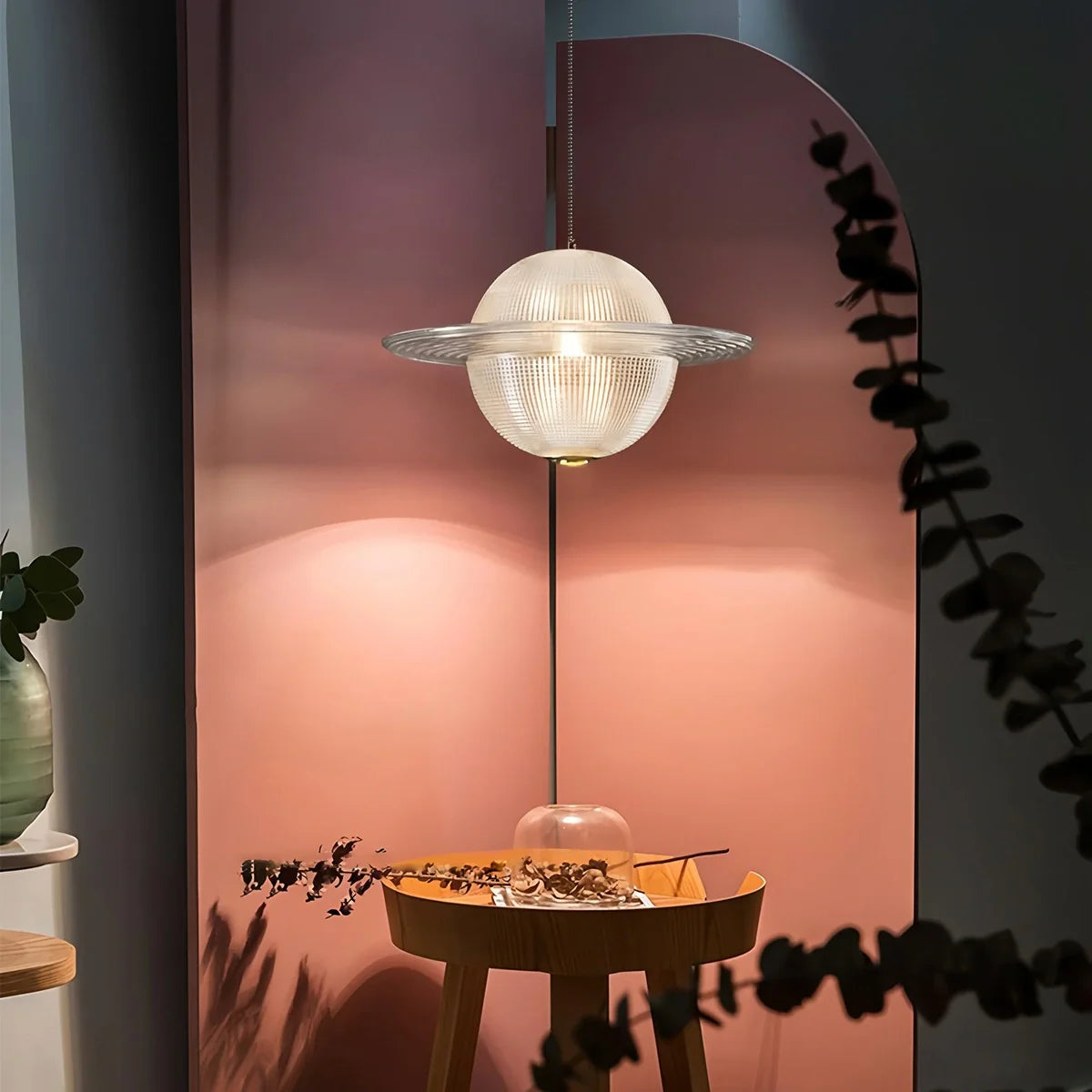 Feyran Modern Glass Planet Pendant Light