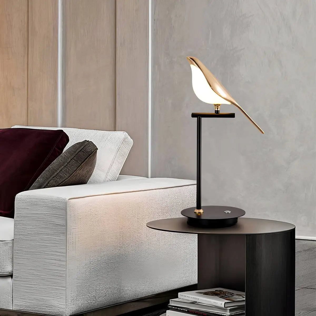 Feyran Modern Gold Birds LED Chandelier