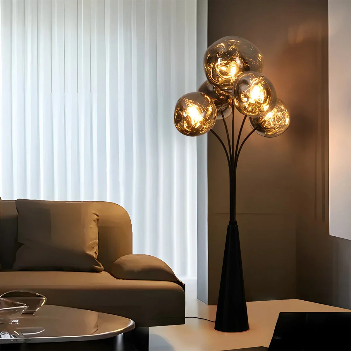 Feyran Modern Lava Multi-Head Floor Lamp