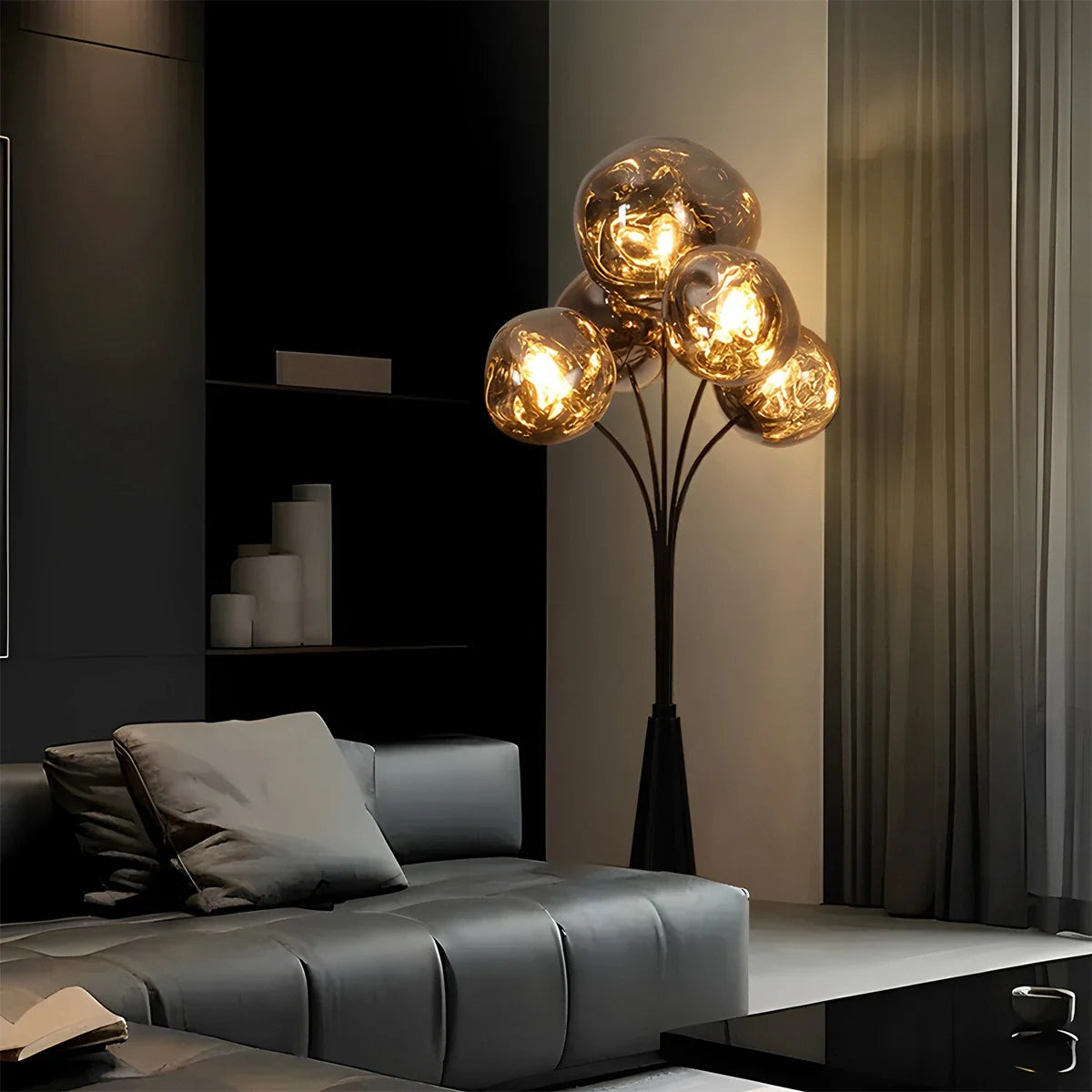 Feyran Modern Lava Multi-Head Floor Lamp