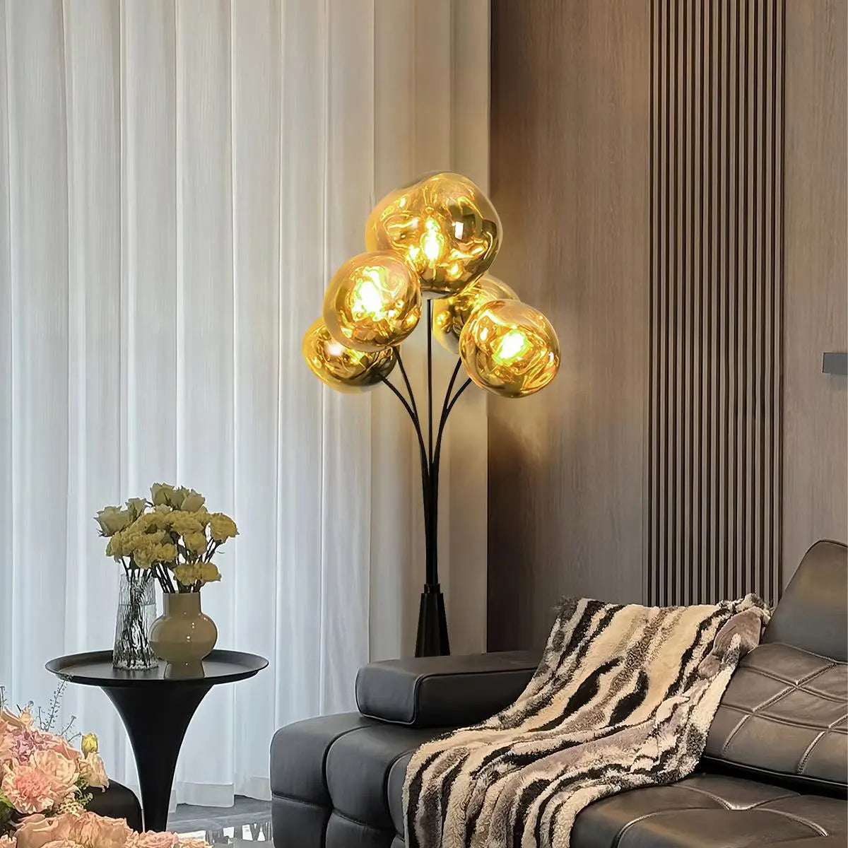 Feyran Modern Lava Multi-Head Floor Lamp