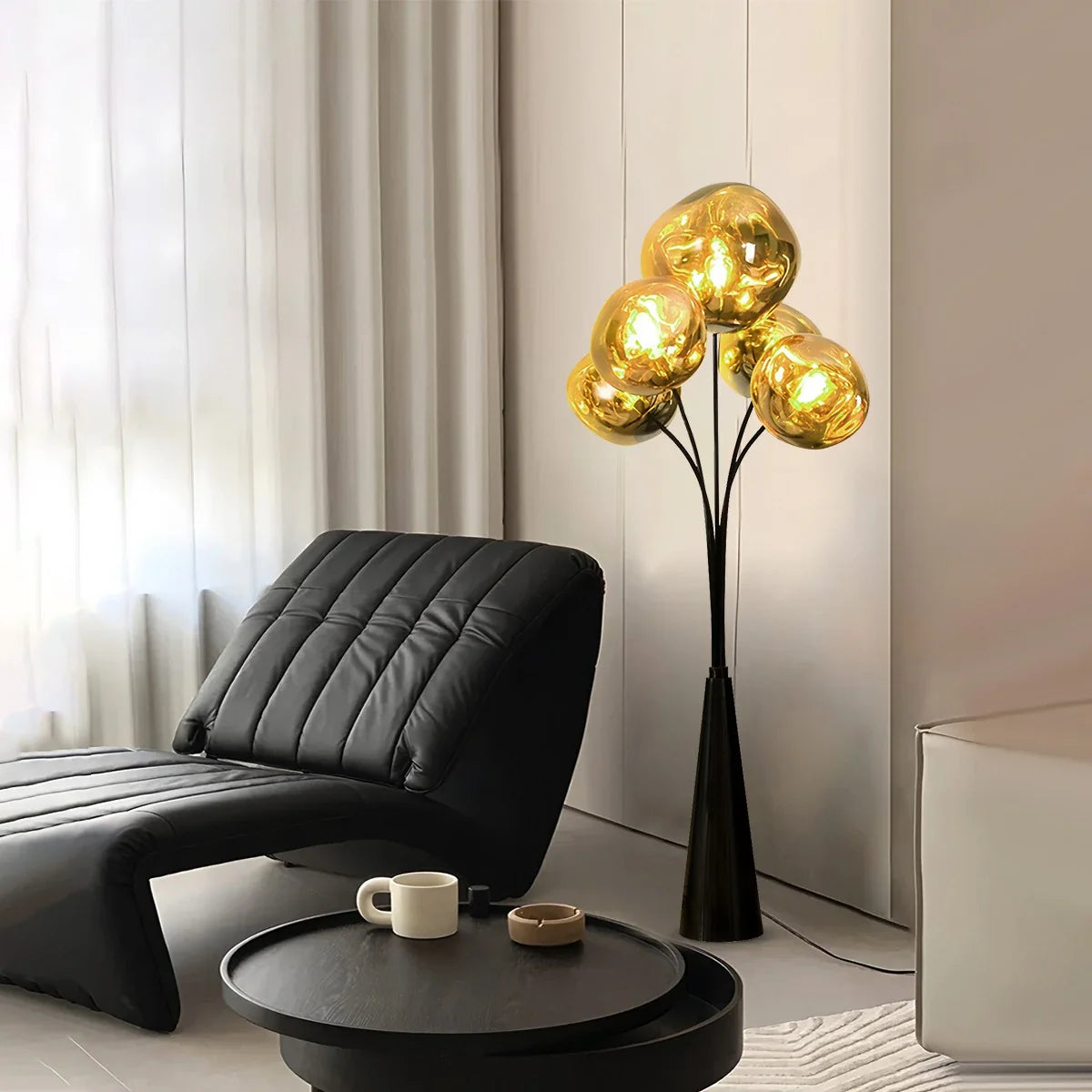 Feyran Modern Lava Multi-Head Floor Lamp