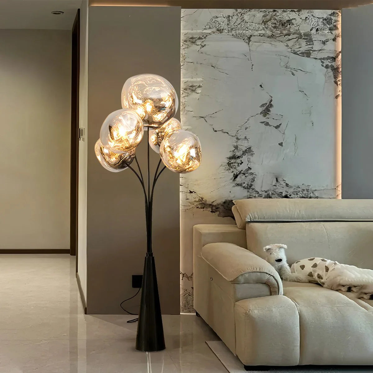 Feyran Modern Lava Multi-Head Floor Lamp