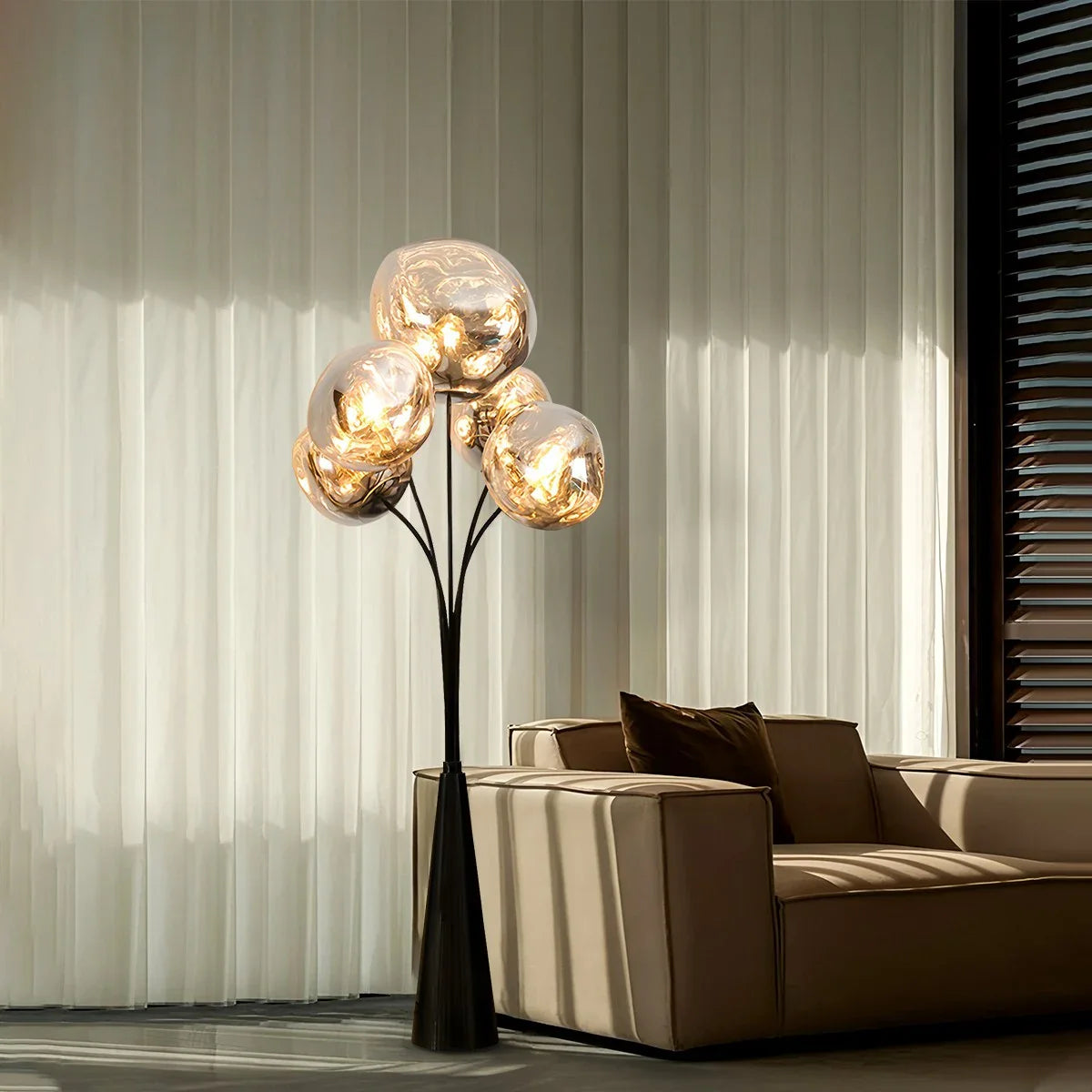 Feyran Modern Lava Multi-Head Floor Lamp