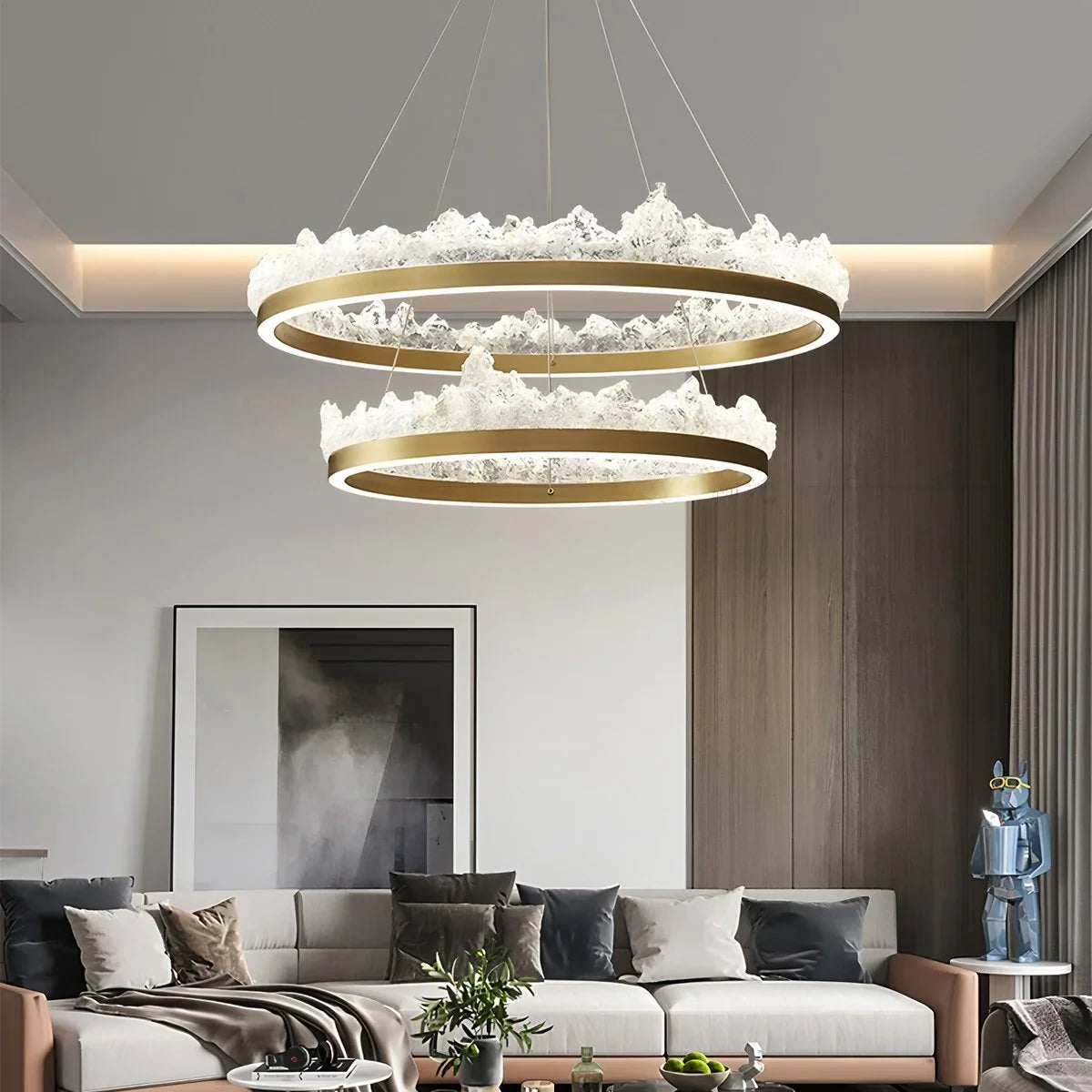 Feyran Modern Light Luxury Iceberg Chandelier