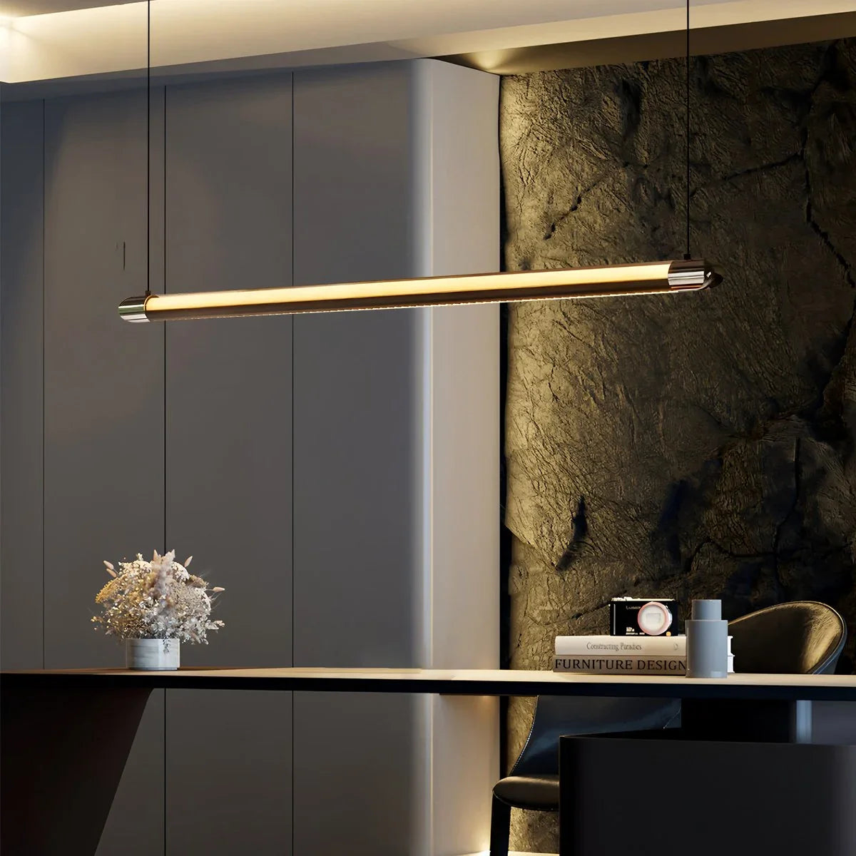 Feyran Modern Light Luxury Linear Pendant Light