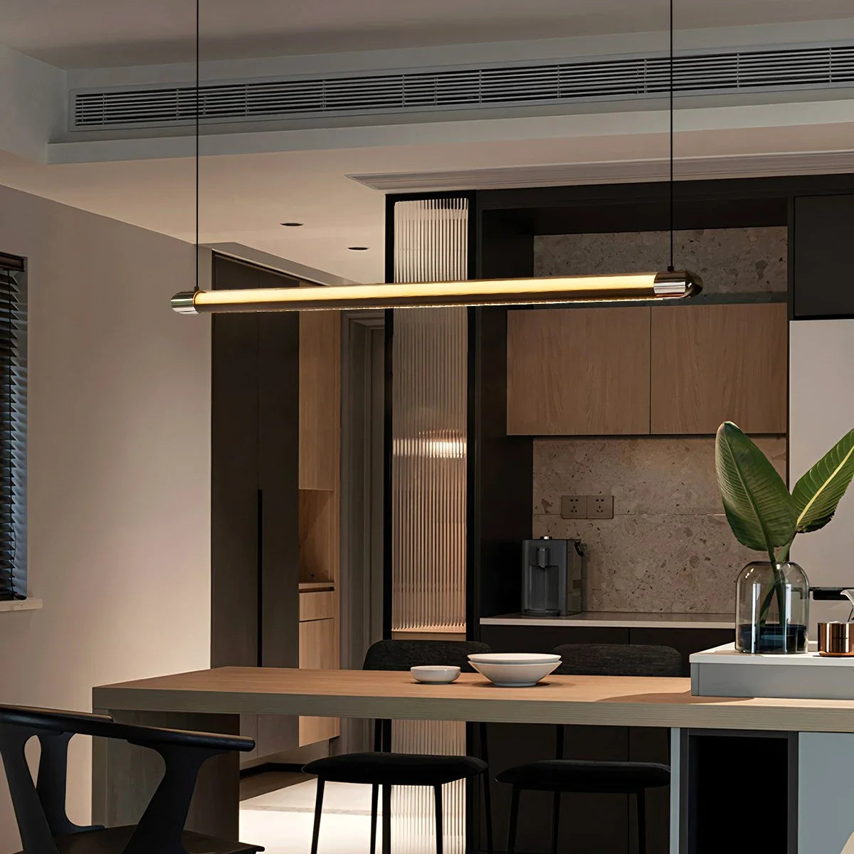 Feyran Modern Light Luxury Linear Pendant Light