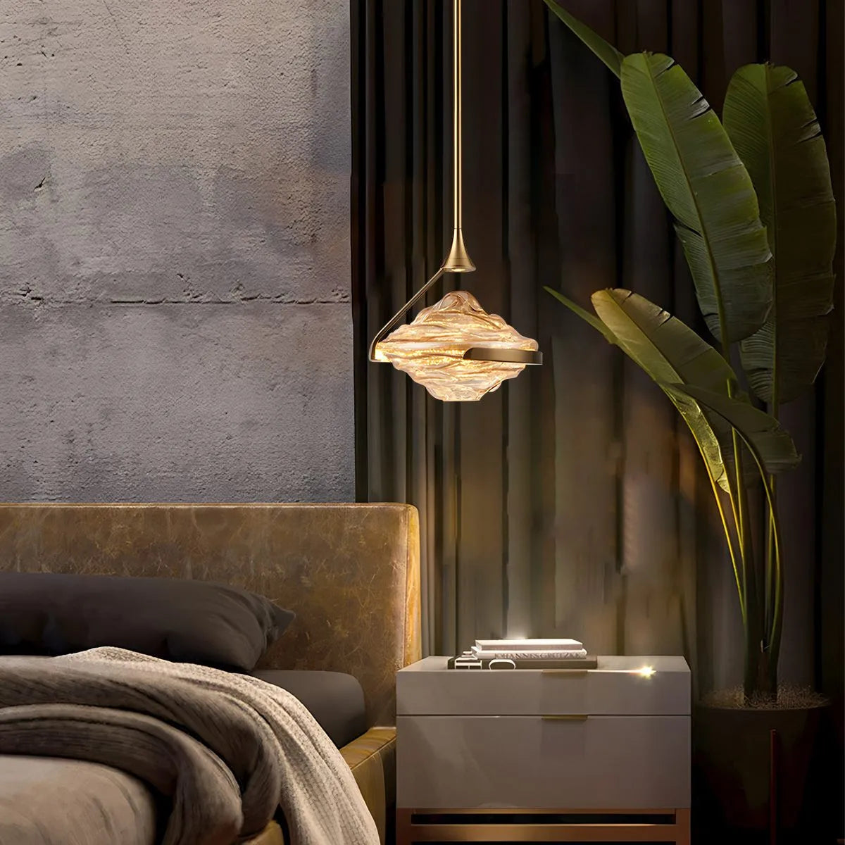 Feyran Modern Luxury Hill Glass Pendant Light