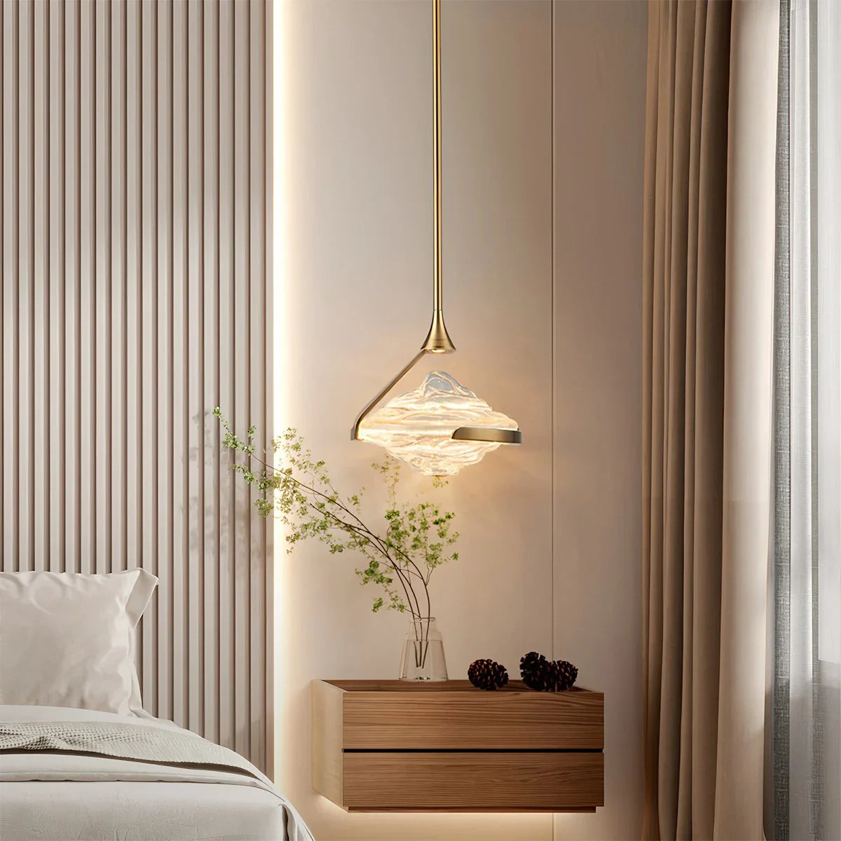Feyran Modern Luxury Hill Glass Pendant Light