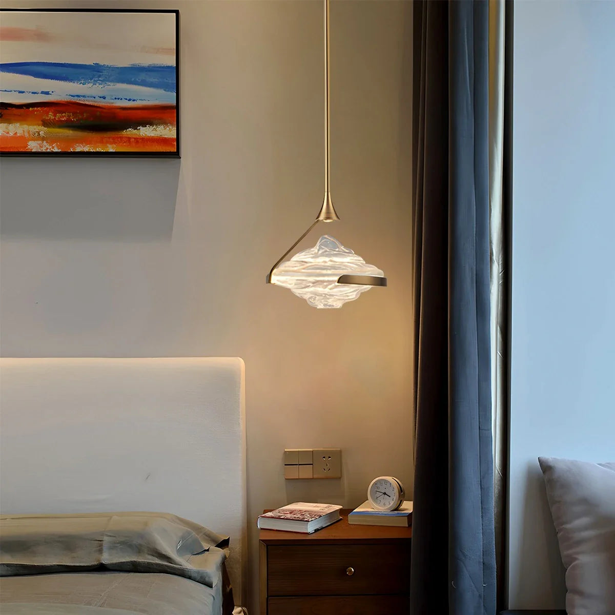 Feyran Modern Luxury Hill Glass Pendant Light